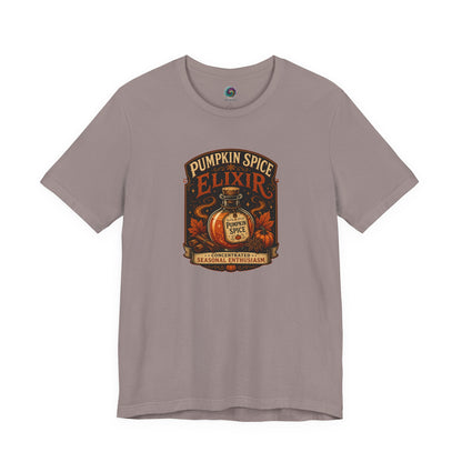 Pumpkin Spice Elixir T-Shirt – Funny Witchy Fall Coffee Tee