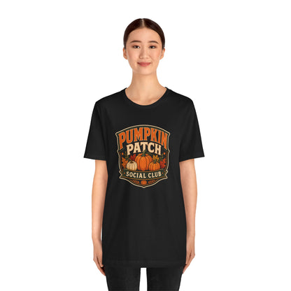 Pumpkin Patch Social Club T-Shirt – Fall Pumpkin Tee