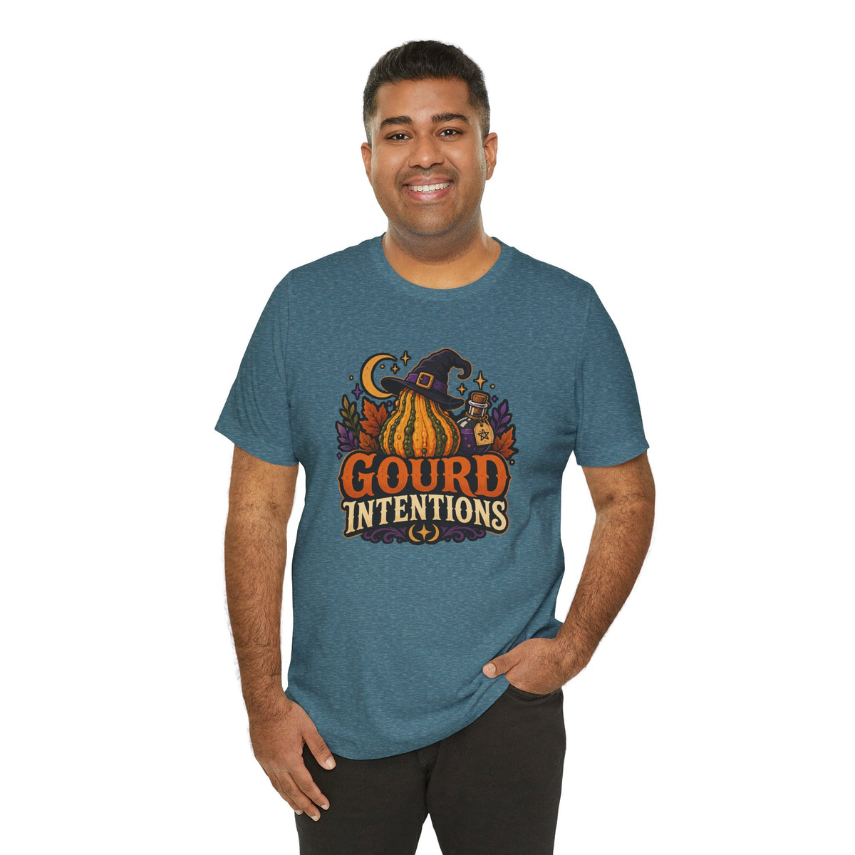 Gourd Intentions T-Shirt – Funny Witchy Fall Pumpkin Tee