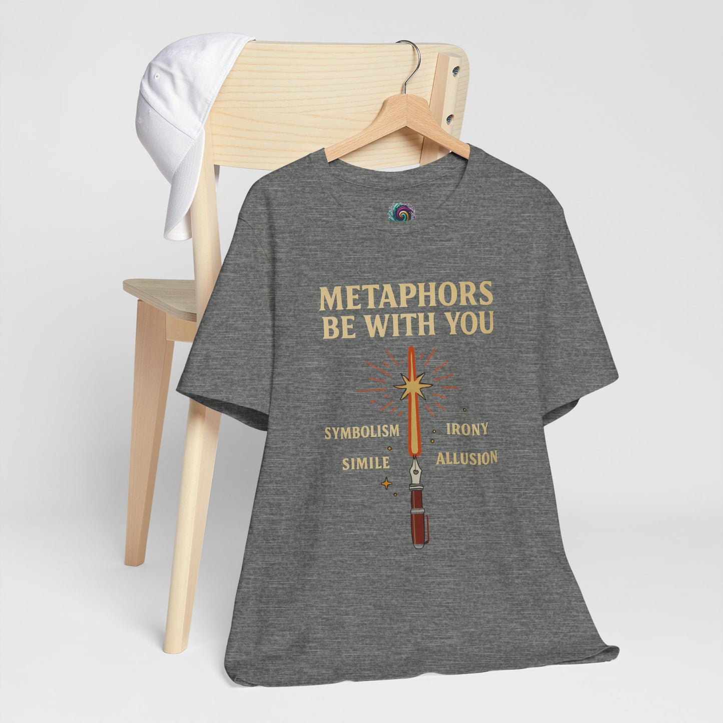 Metaphors Be With You T-Shirt – Inspired by Sci-Fi & Lit Class Heroes