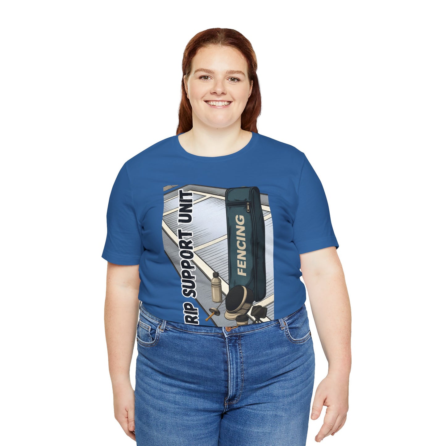 Strip Support Unit T-Shirt – Funny Fencing Parent Shirt for Tournament Days