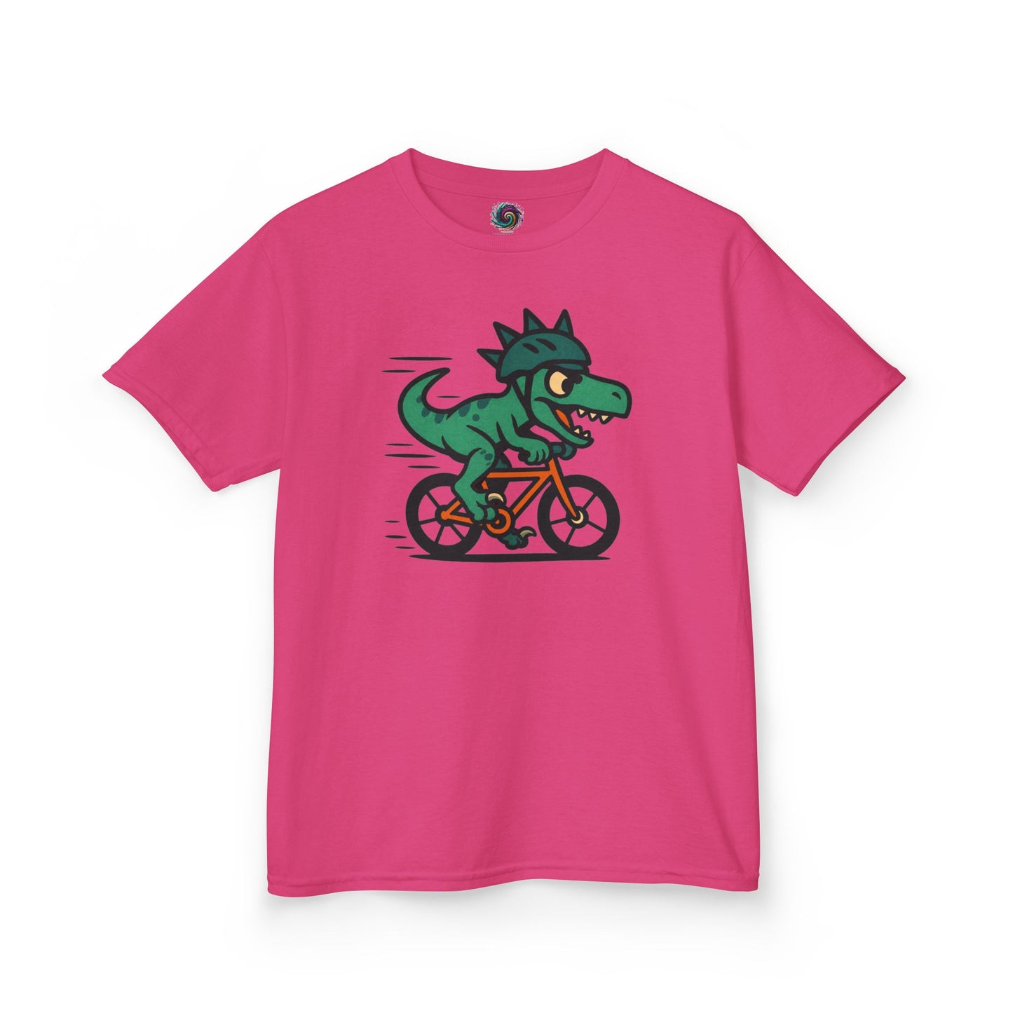 Kids Velociraptor Bike T-Shirt – Funny Dino Velo Tee