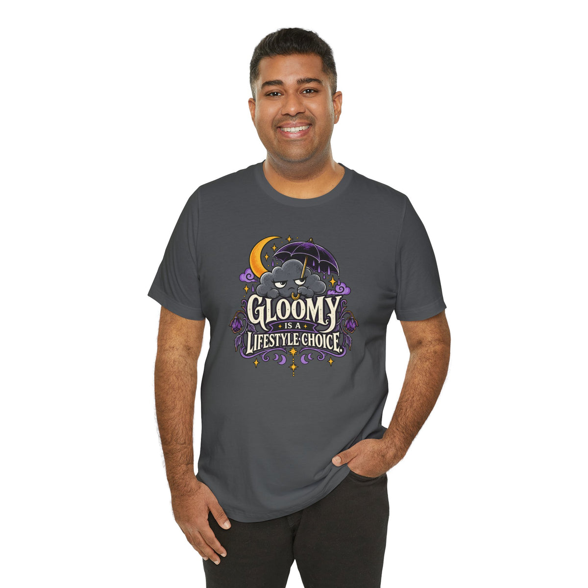 Gloomy Is a Lifestyle Choice T-Shirt – Funny Goth Halloween Tee