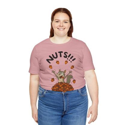 Crazy Squirrel Shirt – Funny Squirrel Nuts T-Shirt for Quirky Style