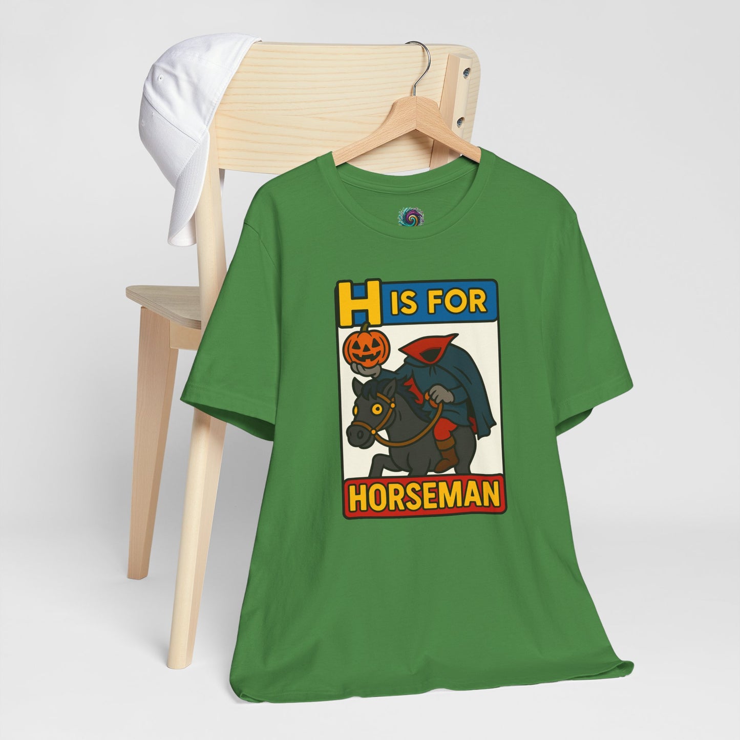 H Is for Horseman Shirt – Headless Horseman Halloween Tee