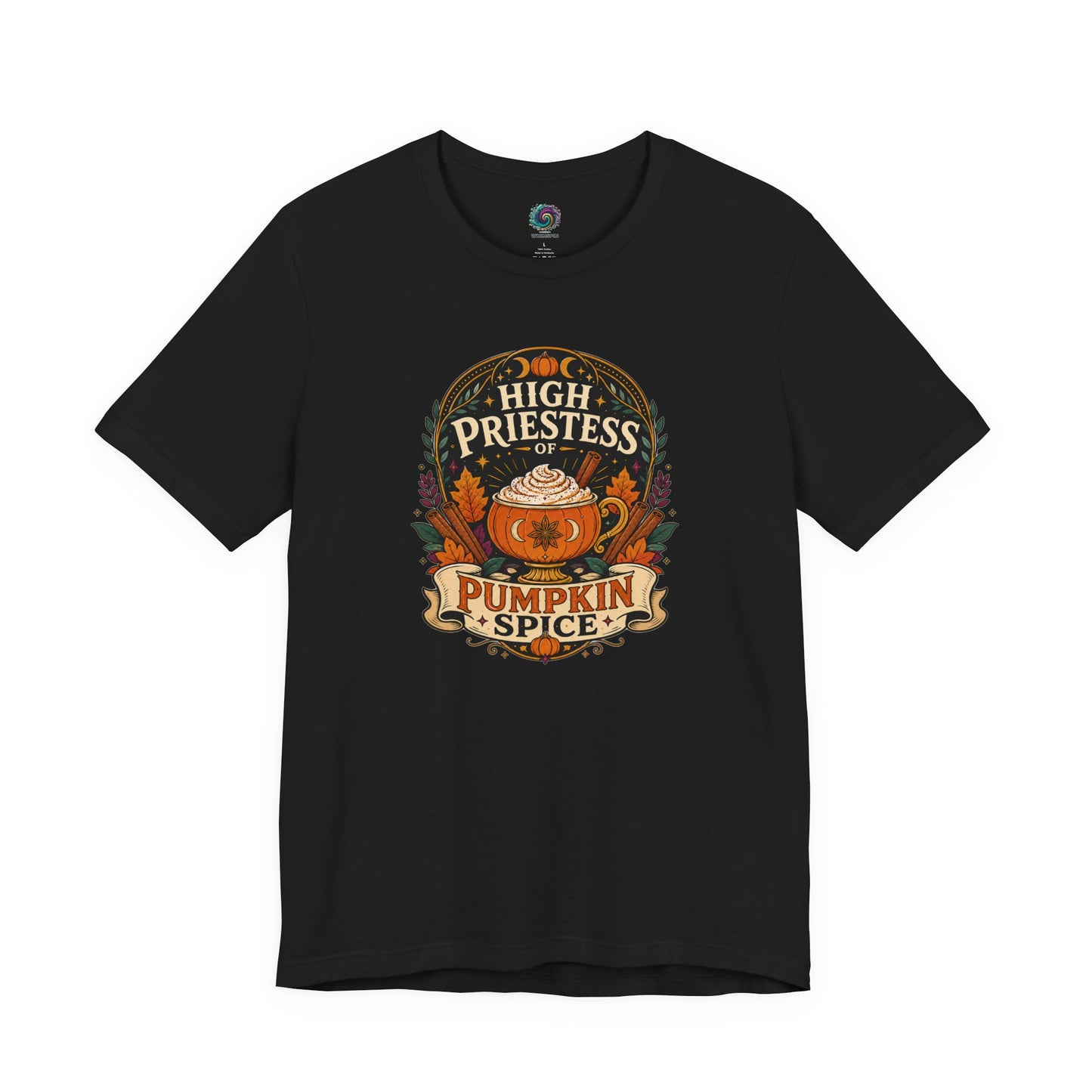 High Priestess of Pumpkin Spice T-Shirt – Funny Fall Tee