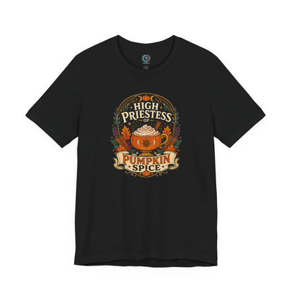 High Priestess of Pumpkin Spice T-Shirt – Funny Fall Tee