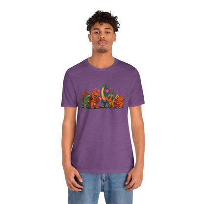 Dinosaur Valentines T-Shirt – Cute Dino Valentine’s Day Tee