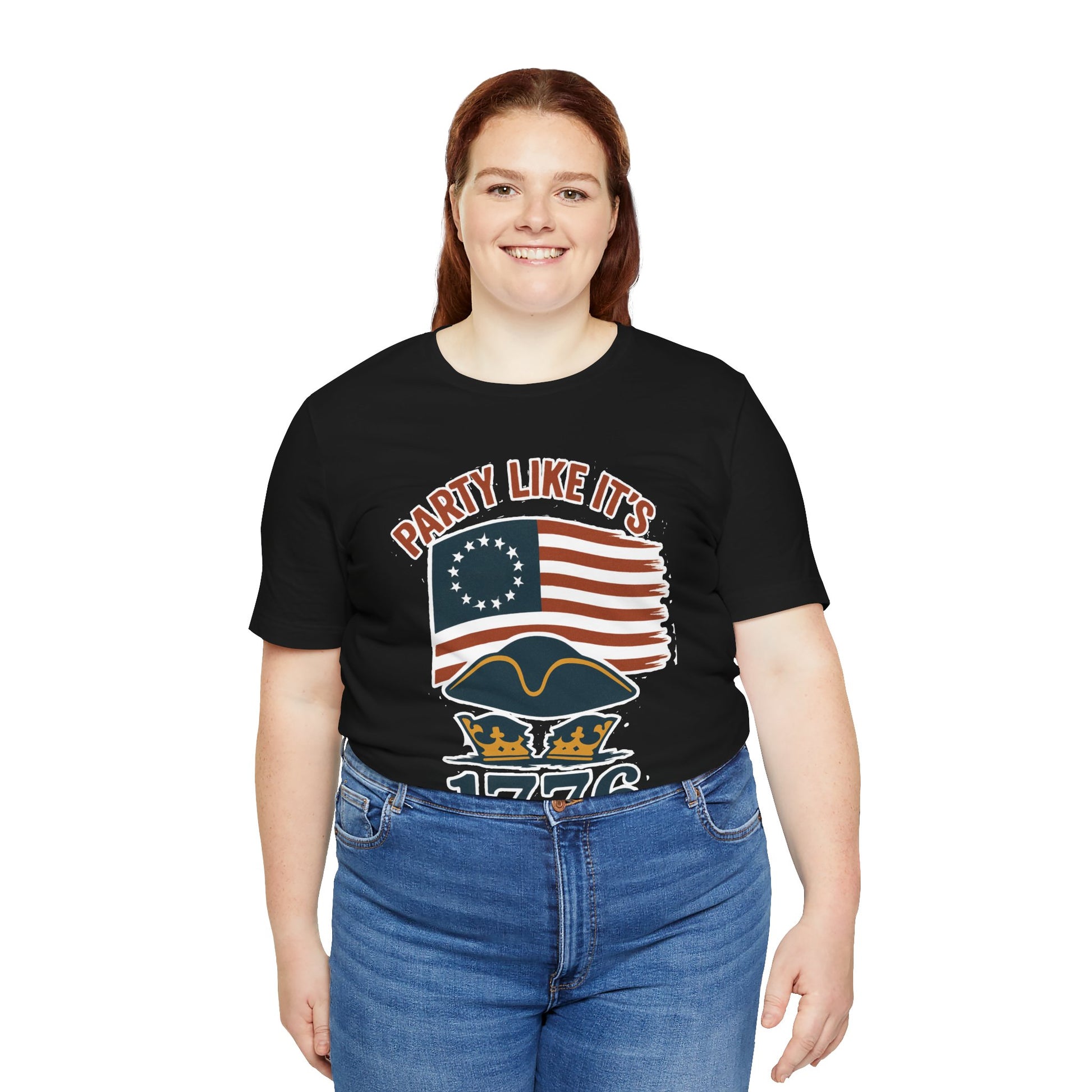 Party Like It’s 1776 T-Shirt – Revolutionary Spirit USA Tee - WhimSpin - https://whimspin.com