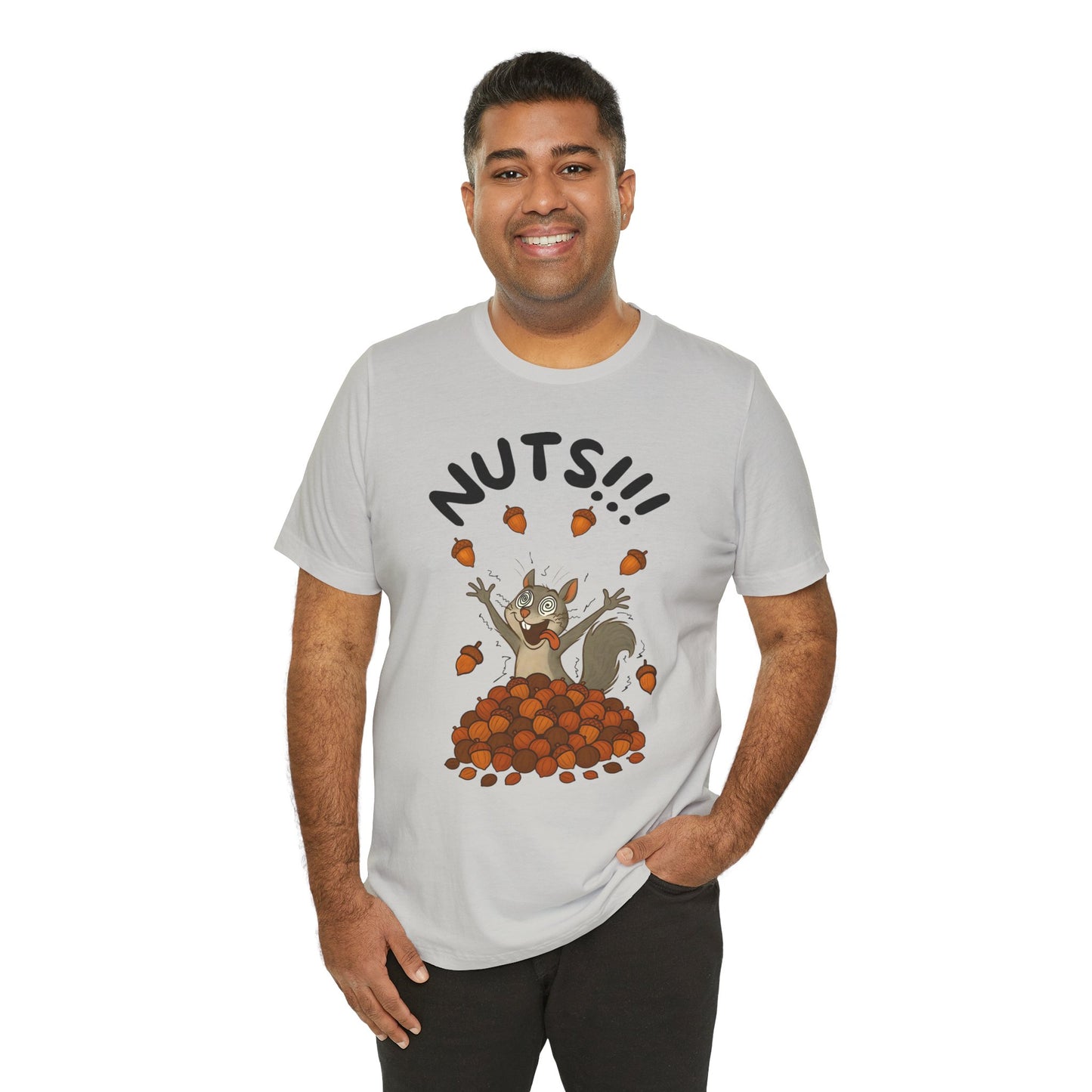 Crazy Squirrel Shirt – Funny Squirrel Nuts T-Shirt for Quirky Style