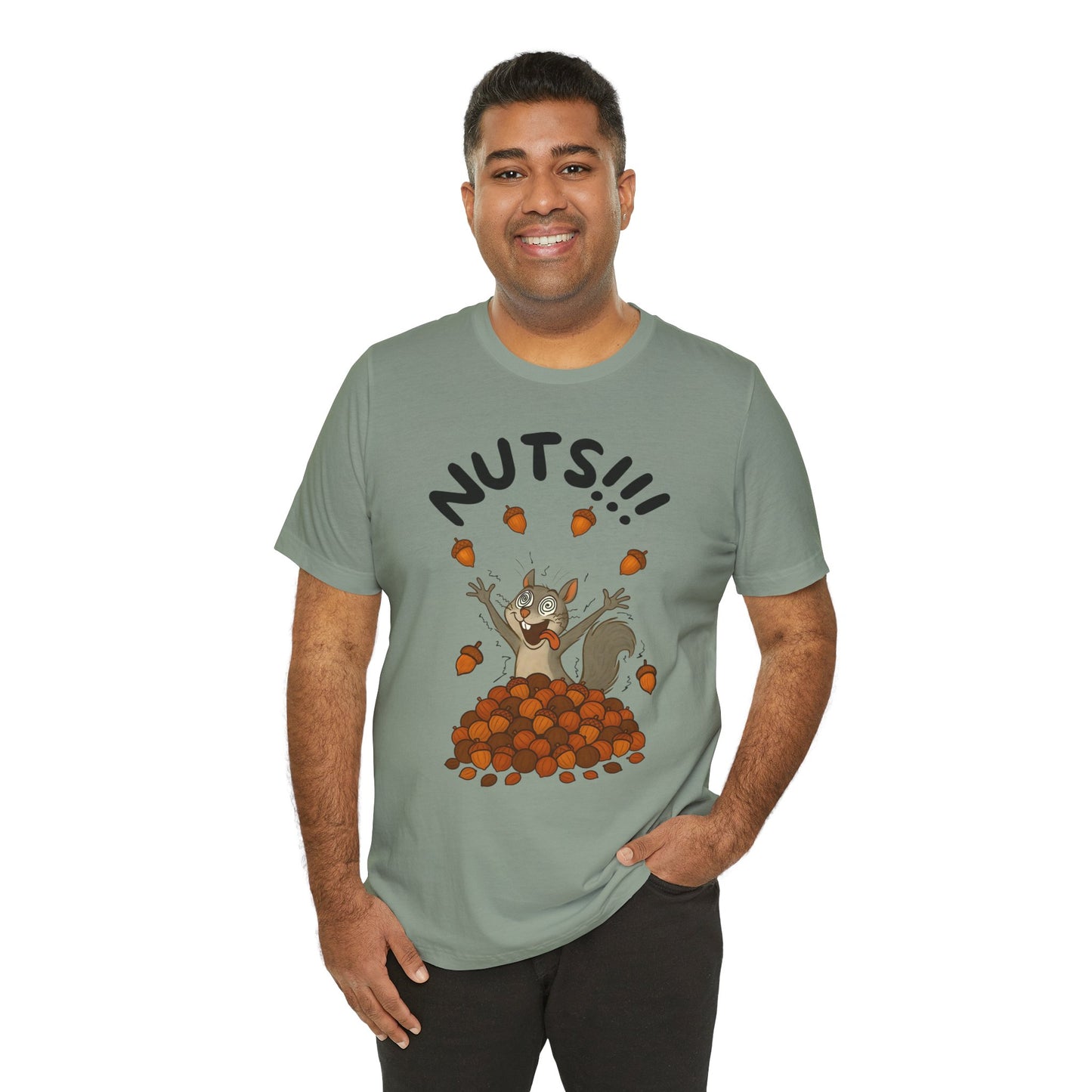 Crazy Squirrel Shirt – Funny Squirrel Nuts T-Shirt for Quirky Style