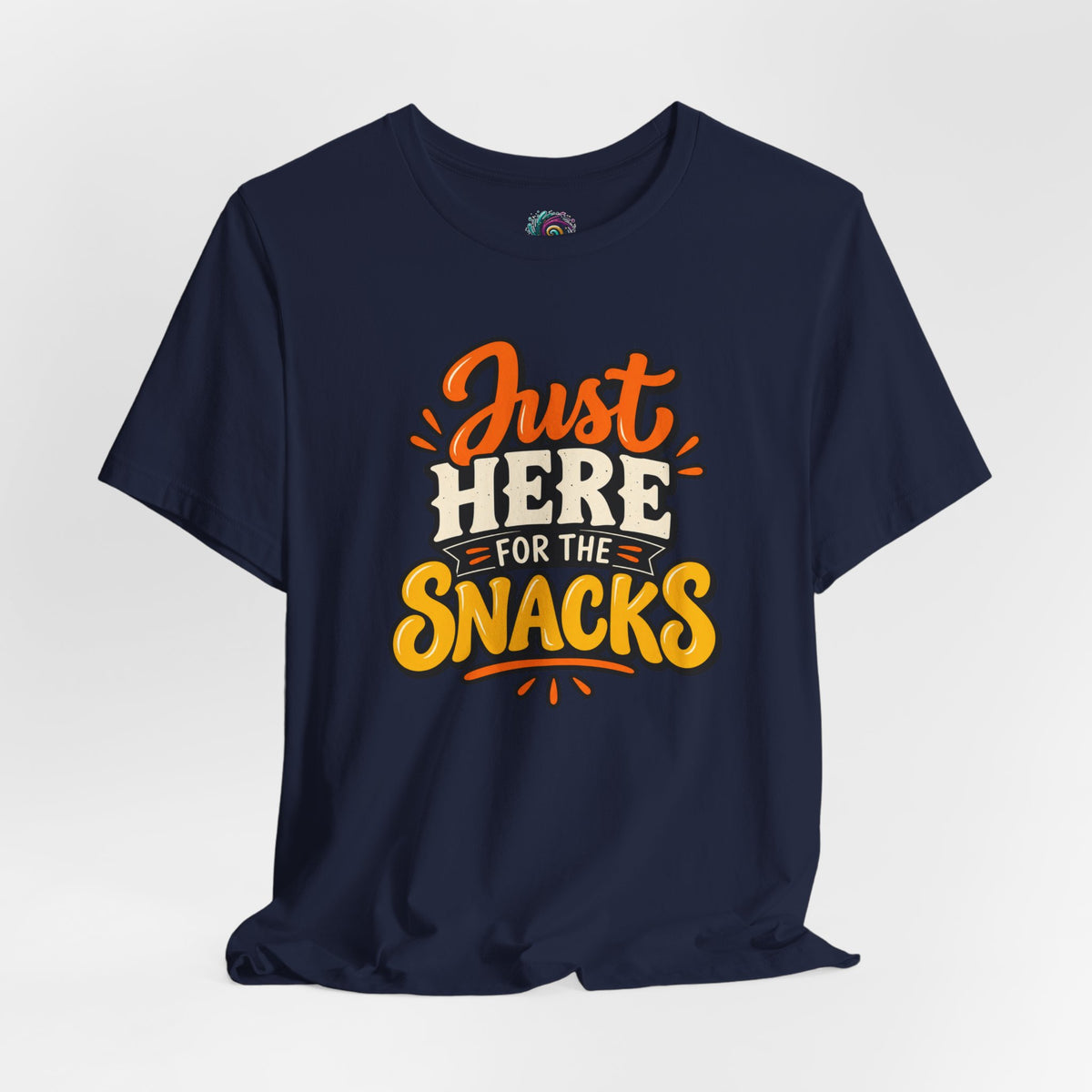 Just Here for the Snacks T-Shirt – Funny Halloween Foodie Tee