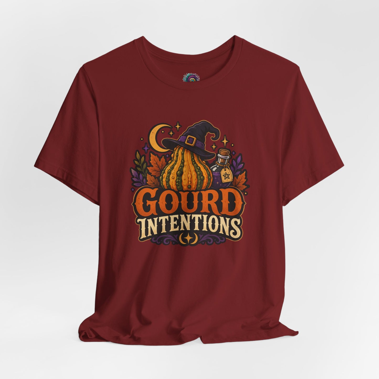 Gourd Intentions T-Shirt – Funny Witchy Fall Pumpkin Tee