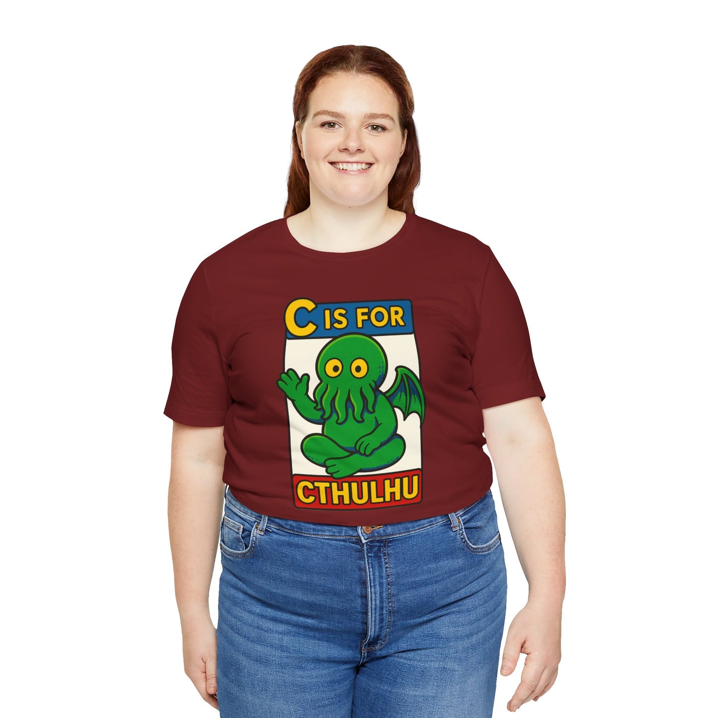 C is for Cthulhu Graphic Tee – Funny Cthulhu Shirt