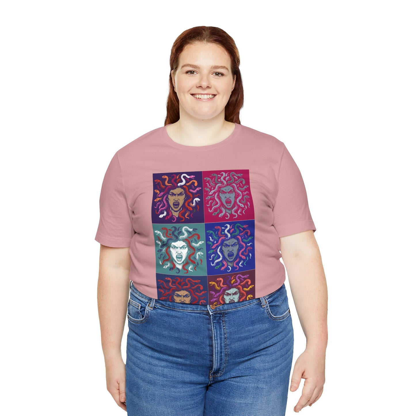 The Female Gaze Medusa T-Shirt – Feminist Pop Art Tee