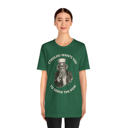 Cthulhu Wants You T-Shirt – Mythos Shirt for HP Lovecraft Fans