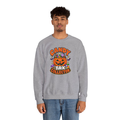 Candy Tax Collector Sweatshirt – Funny Halloween Parent Crewneck