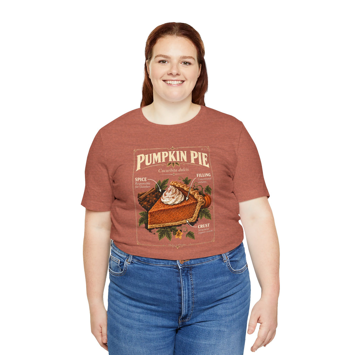 Pumpkin Pie Anatomy T-Shirt – Vintage Thanksgiving Fall Tee