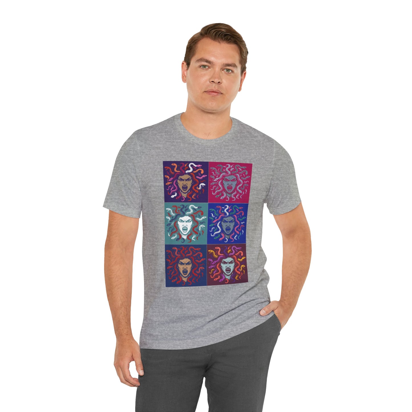 The Female Gaze Medusa T-Shirt – Feminist Pop Art Tee