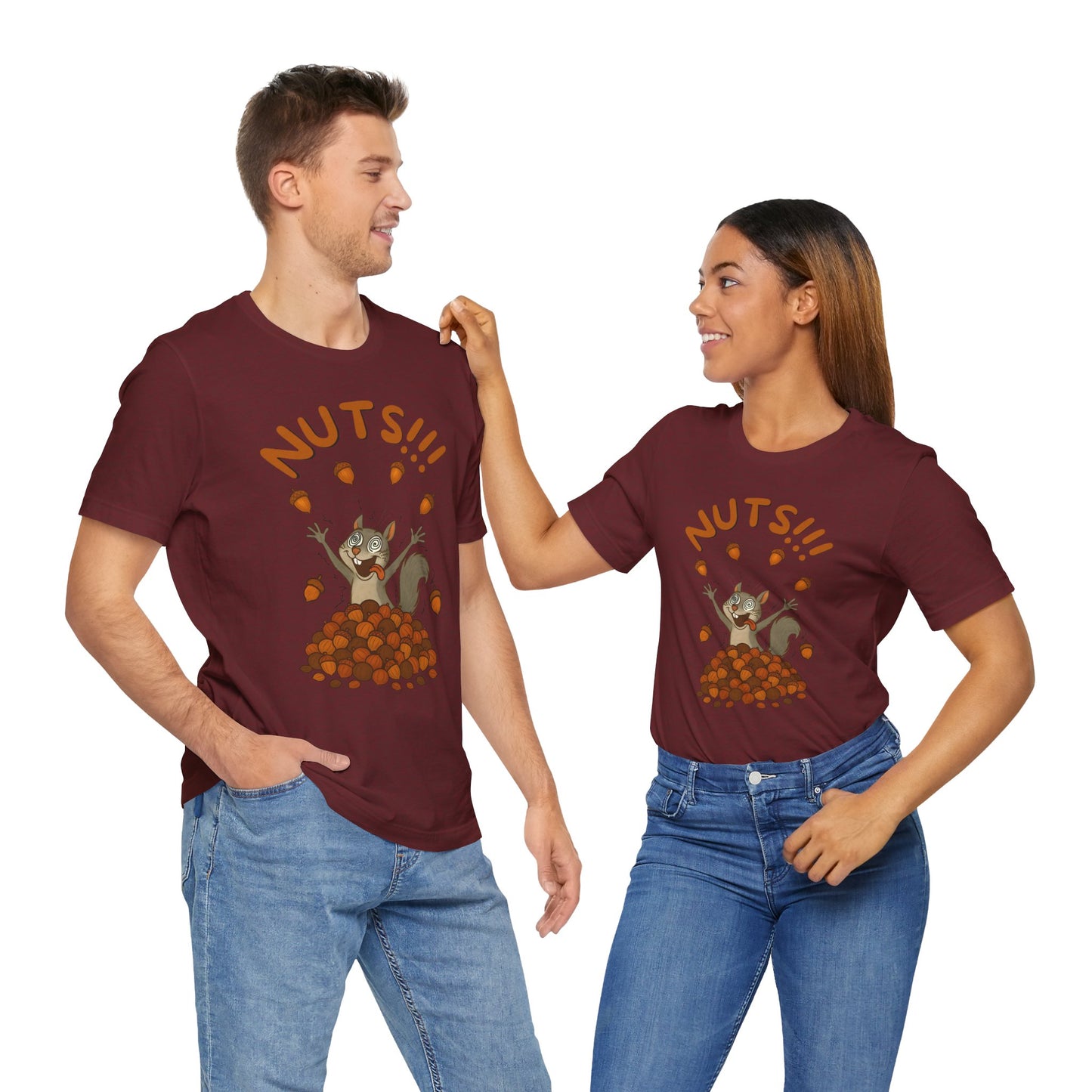 Crazy Squirrel Shirt – Funny Squirrel Nuts T-Shirt for Quirky Style