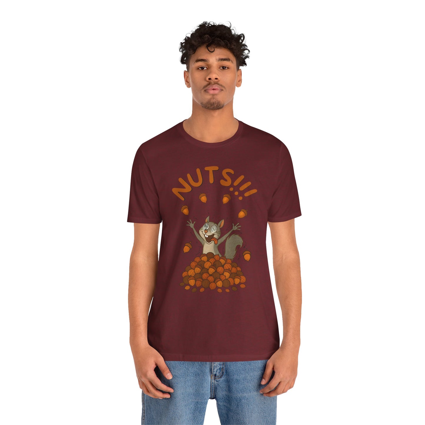 Crazy Squirrel Shirt – Funny Squirrel Nuts T-Shirt for Quirky Style