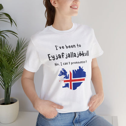 Eyjafjallajökull T-Shirt – Funny Iceland Volcano Travel Merch