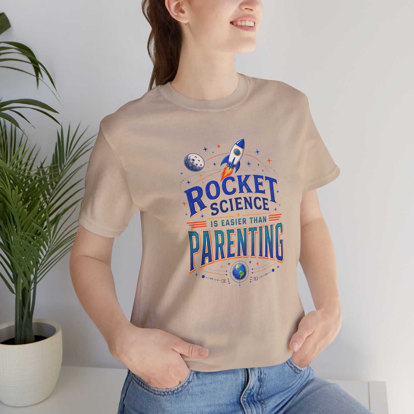 Rocket Science Parenting T-Shirt – Funny Aerospace Parent Tee