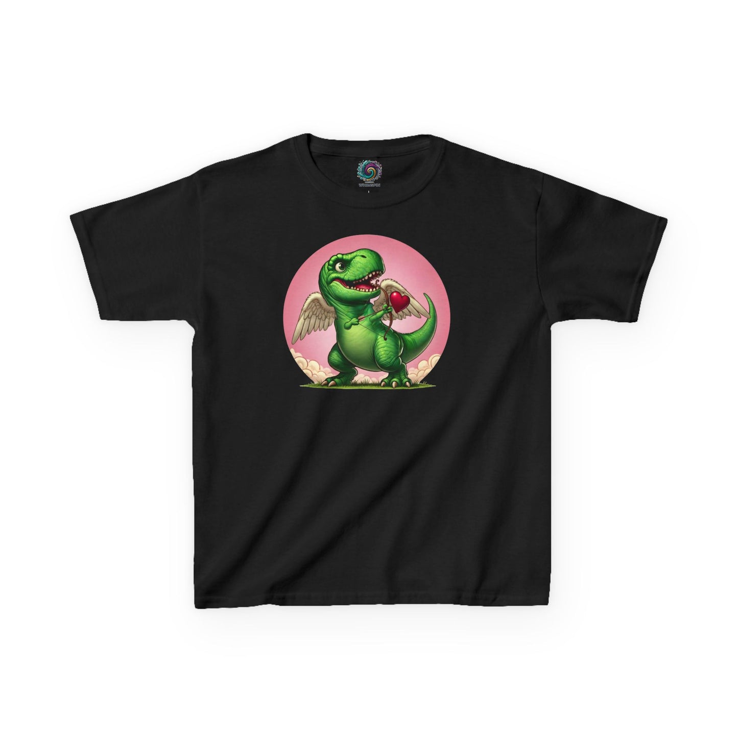 Cupidsaurus Rex Kids T-Shirt – Cute Dinosaur Valentine’s Day Tee for Kids