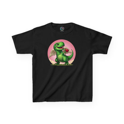 Cupidsaurus Rex Kids T-Shirt – Cute Dinosaur Valentine’s Day Tee for Kids