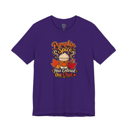 Pumpkin Spice Has Entered the Chat T-shirt - Funny Fall Coffee Tee
