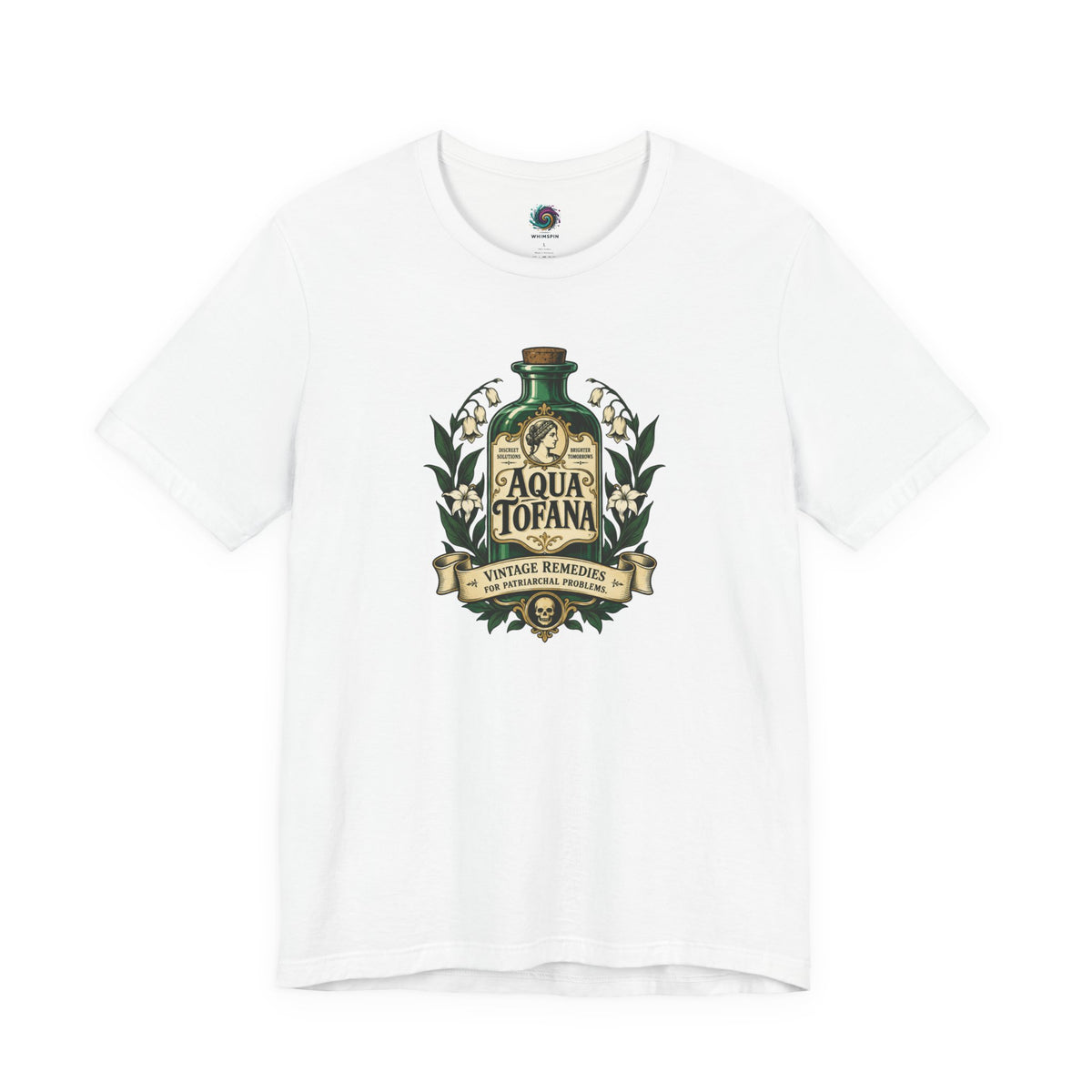 Aqua Tofana T-Shirt – Dark History Feminist Apothecary Tee