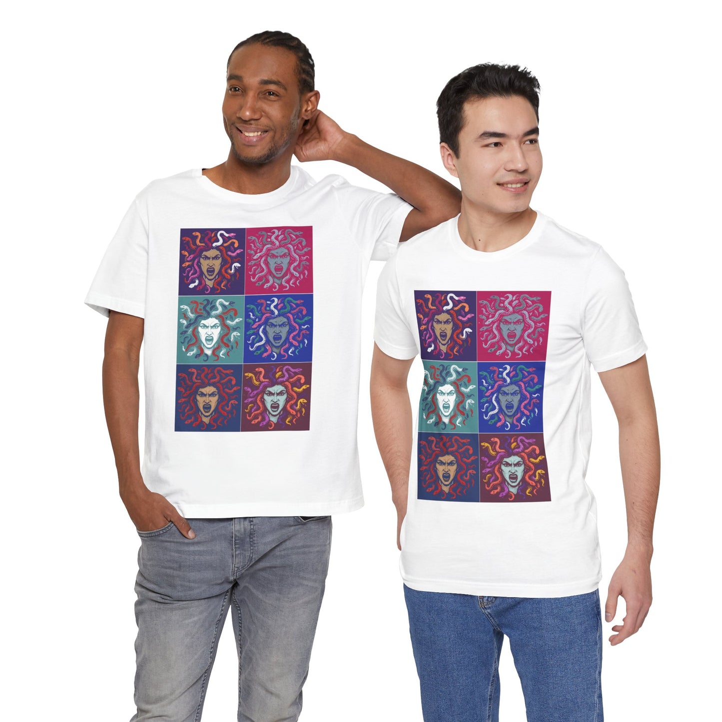 The Female Gaze Medusa T-Shirt – Feminist Pop Art Tee