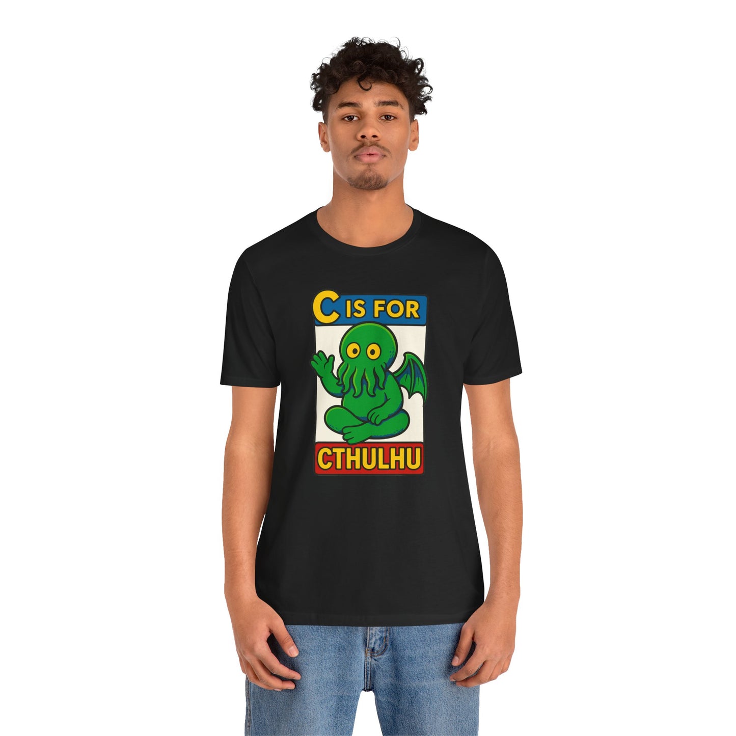 C is for Cthulhu Graphic Tee – Funny Cthulhu Shirt