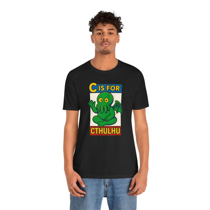 C is for Cthulhu Graphic Tee – Funny Cthulhu Shirt