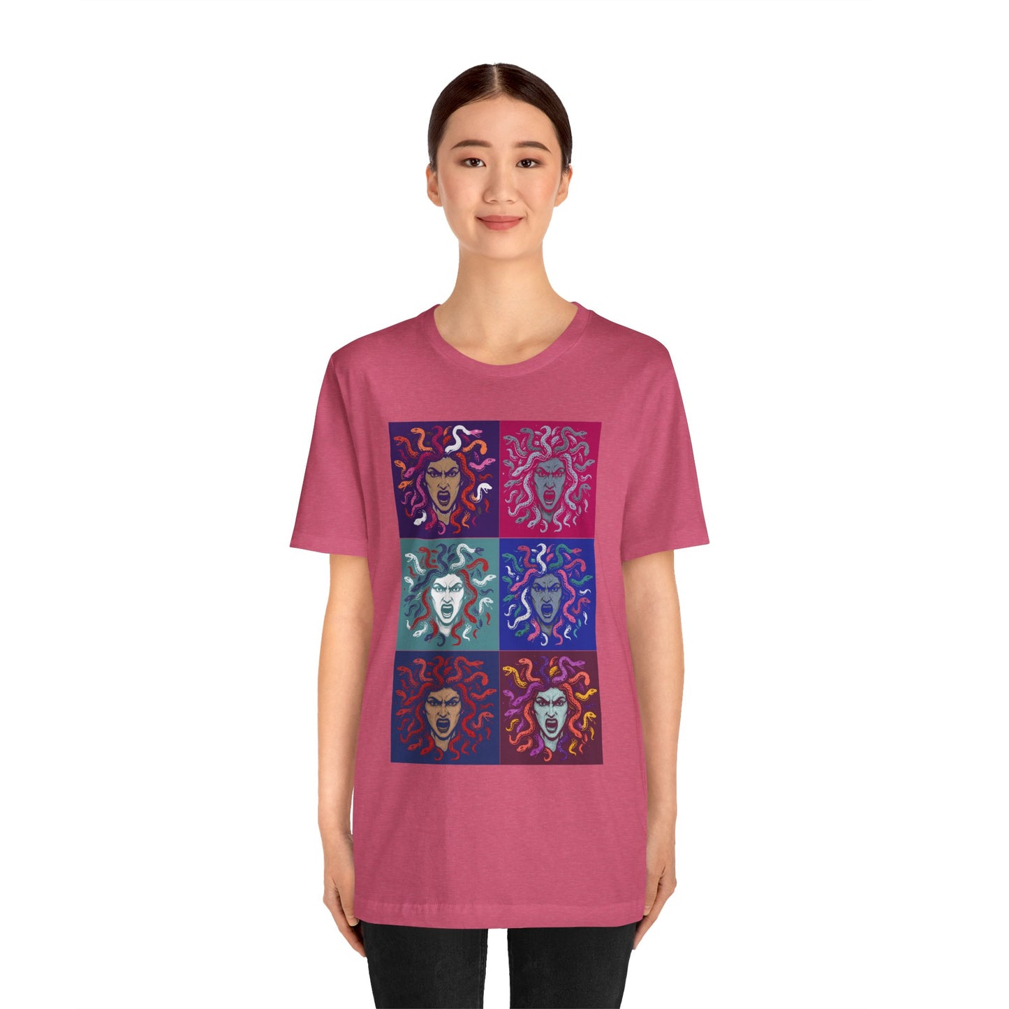 The Female Gaze Medusa T-Shirt – Feminist Pop Art Tee