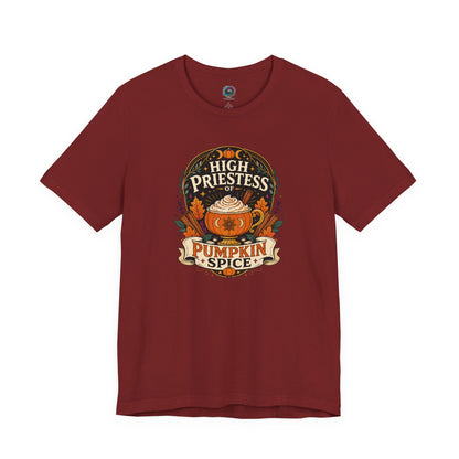 High Priestess of Pumpkin Spice T-Shirt – Funny Fall Tee