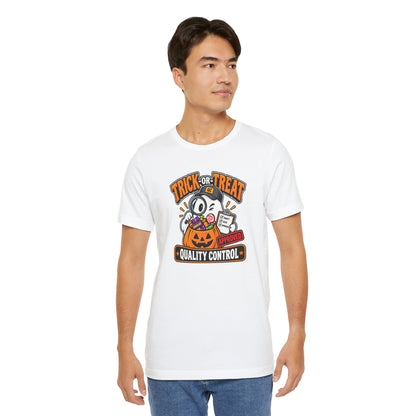 Trick-or-Treat Quality Control T-Shirt – Funny Halloween Candy Tee