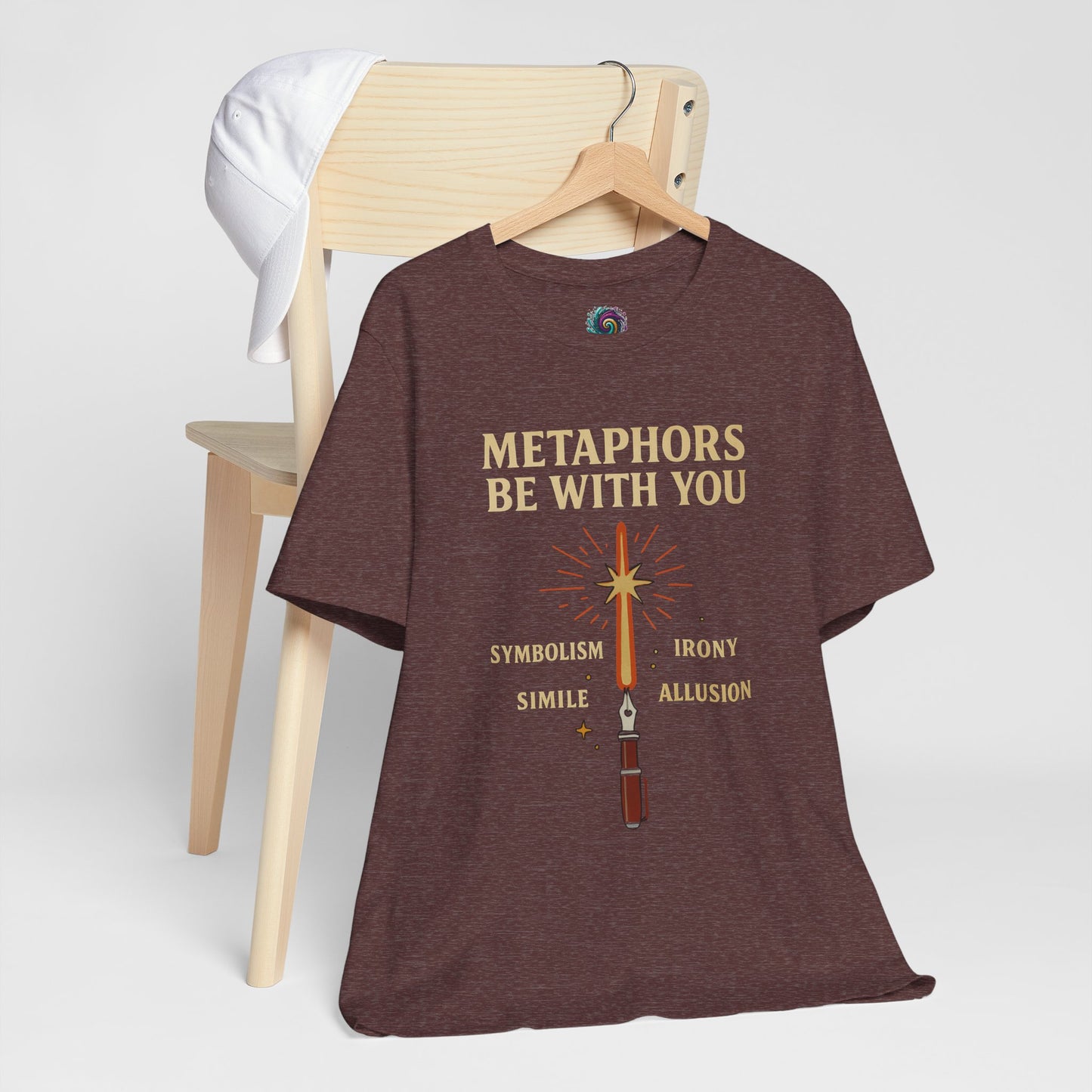 Metaphors Be With You T-Shirt – Inspired by Sci-Fi & Lit Class Heroes