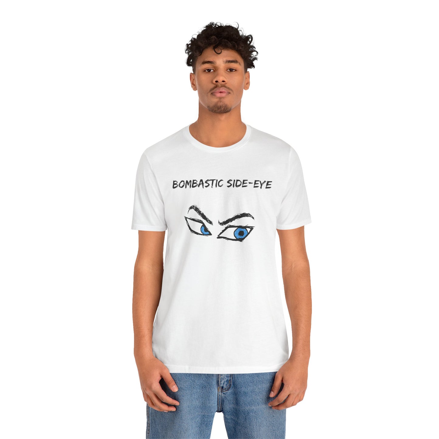Bombastic Side-Eye T-Shirt – Comic Book Style Meme Graphic Tee