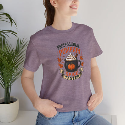 Professional Pumpkin Spice Taster T-Shirt – Funny Fall Coffee Tee