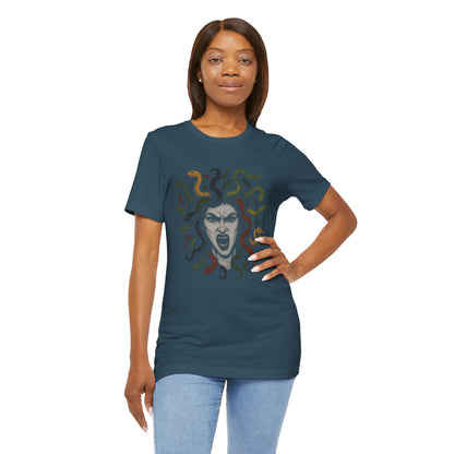 Medusa T-Shirt – Greek Mythology Gorgon Graphic Tee