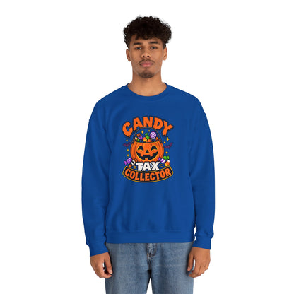 Candy Tax Collector Sweatshirt – Funny Halloween Parent Crewneck
