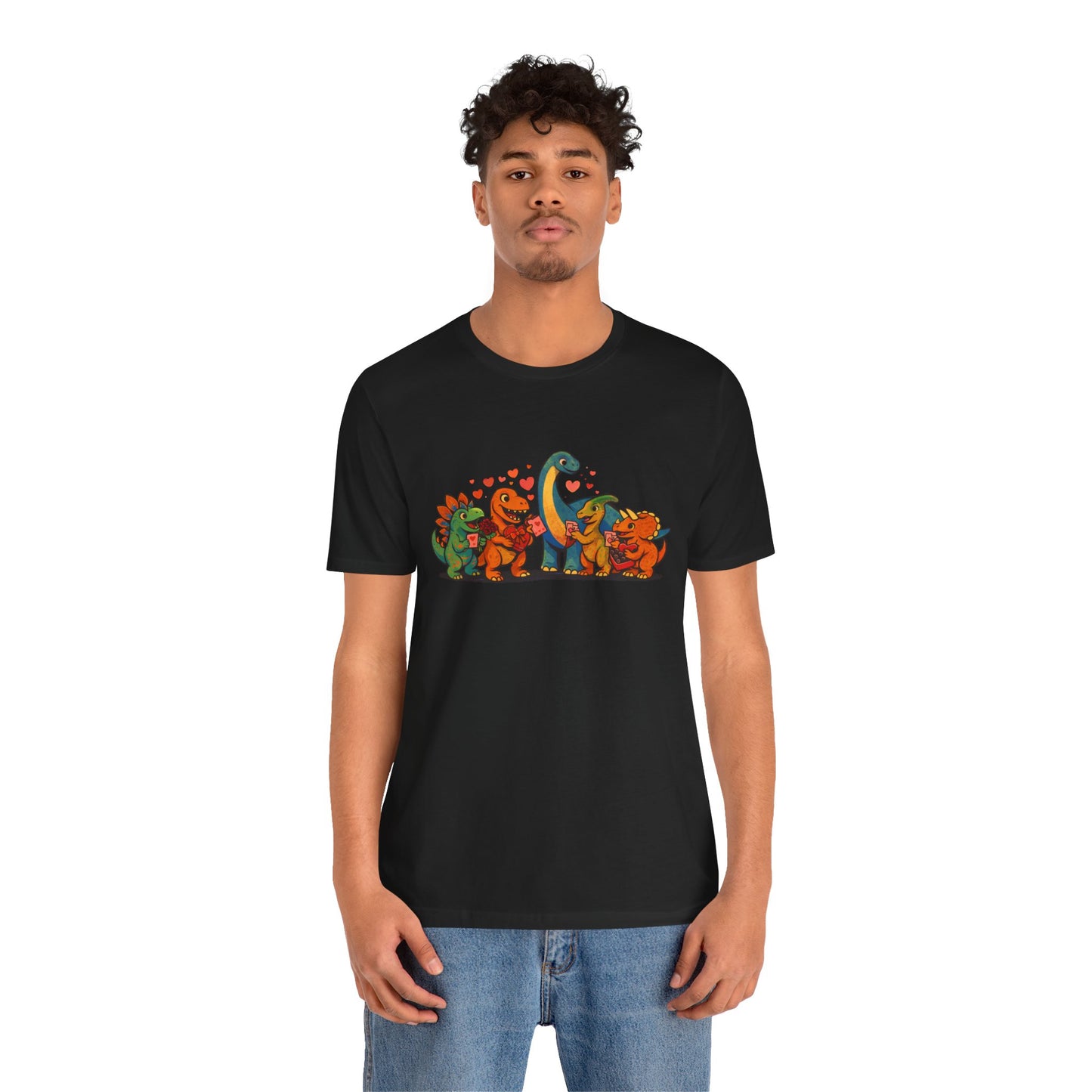 Dinosaur Valentines T-Shirt – Cute Dino Valentine’s Day Tee
