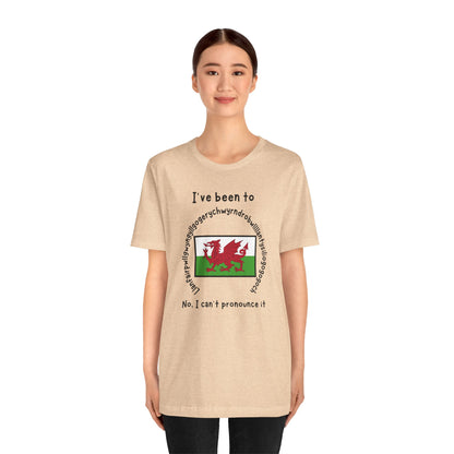 Llanfairpwllgwyngyllgogerychwyrndrobwllllantysiliogogogoch T-Shirt – Funny Wales Travel Merch