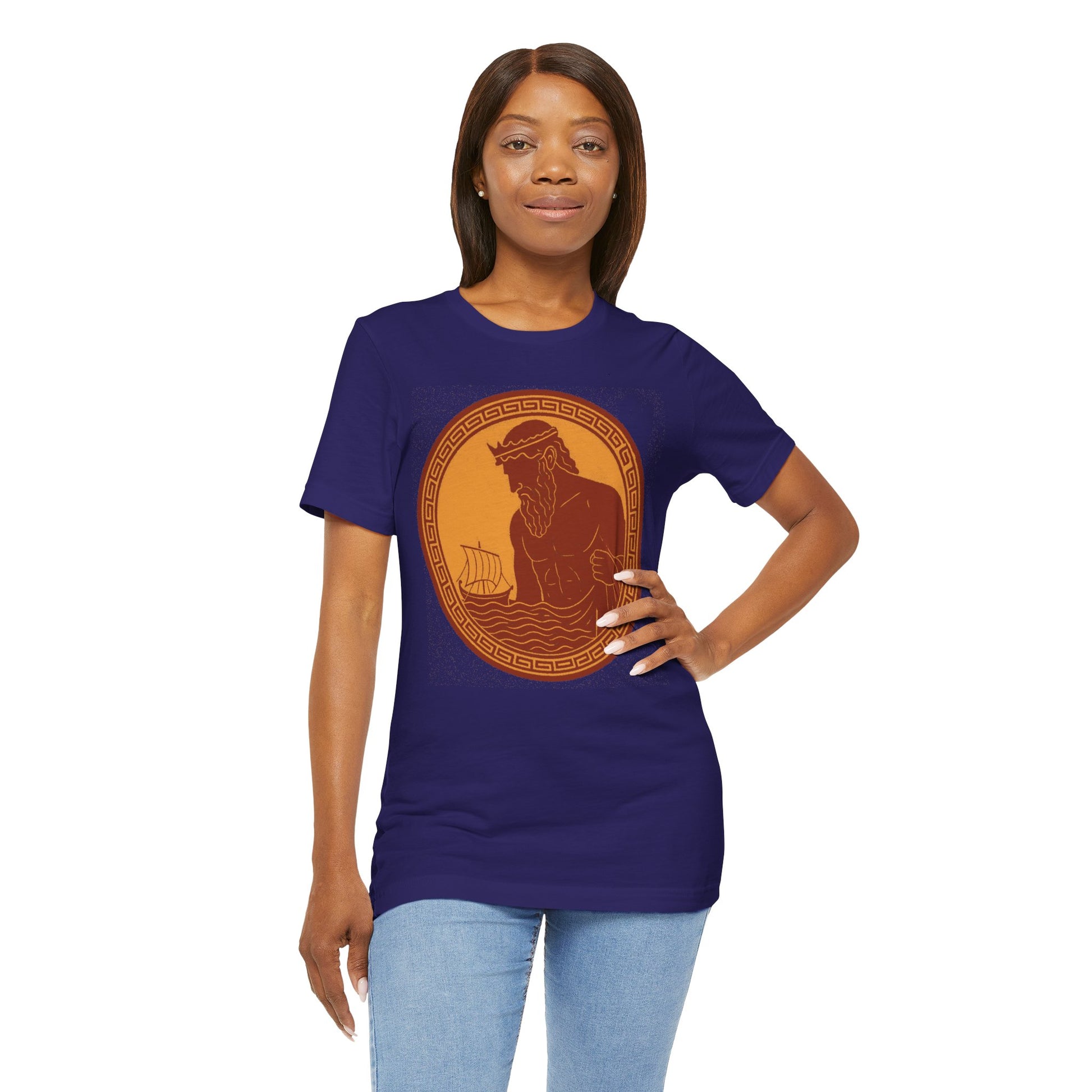 Poseidon Epic T-Shirt – Greek Mythology Ocean God Tee - WhimSpin - https://whimspin.com