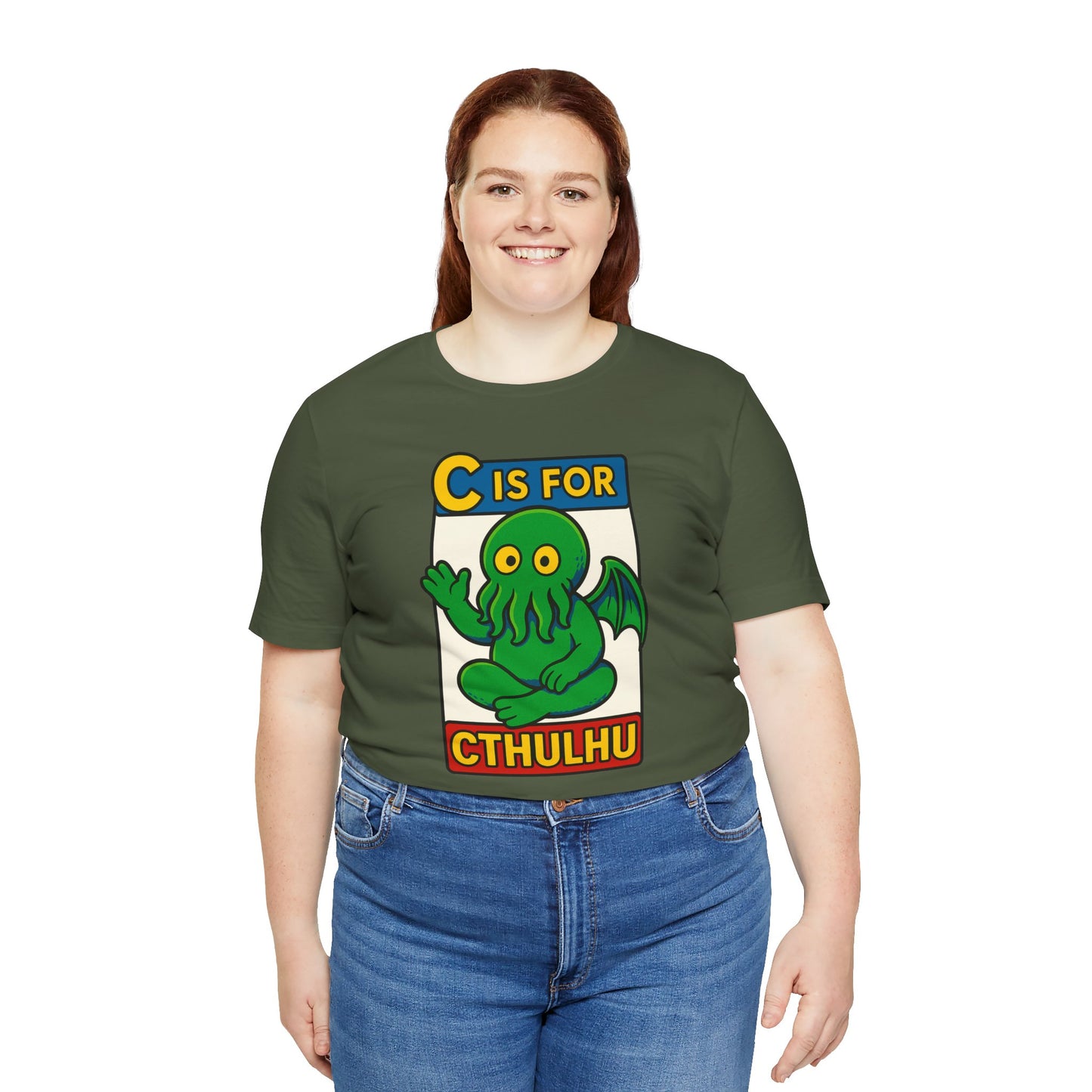 C is for Cthulhu Graphic Tee – Funny Cthulhu Shirt