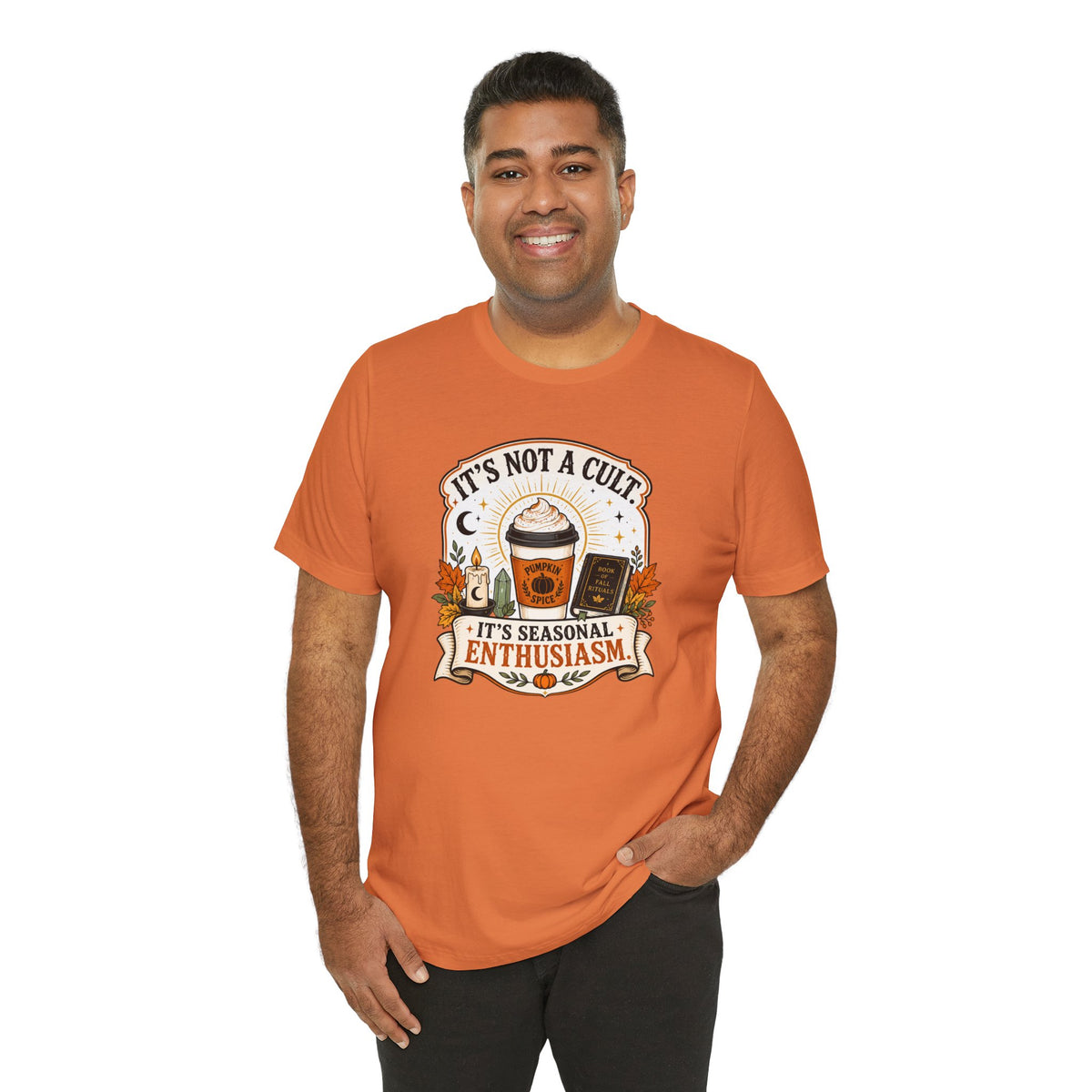 It’s Not a Cult Pumpkin Spice T-Shirt – Funny Fall Tee