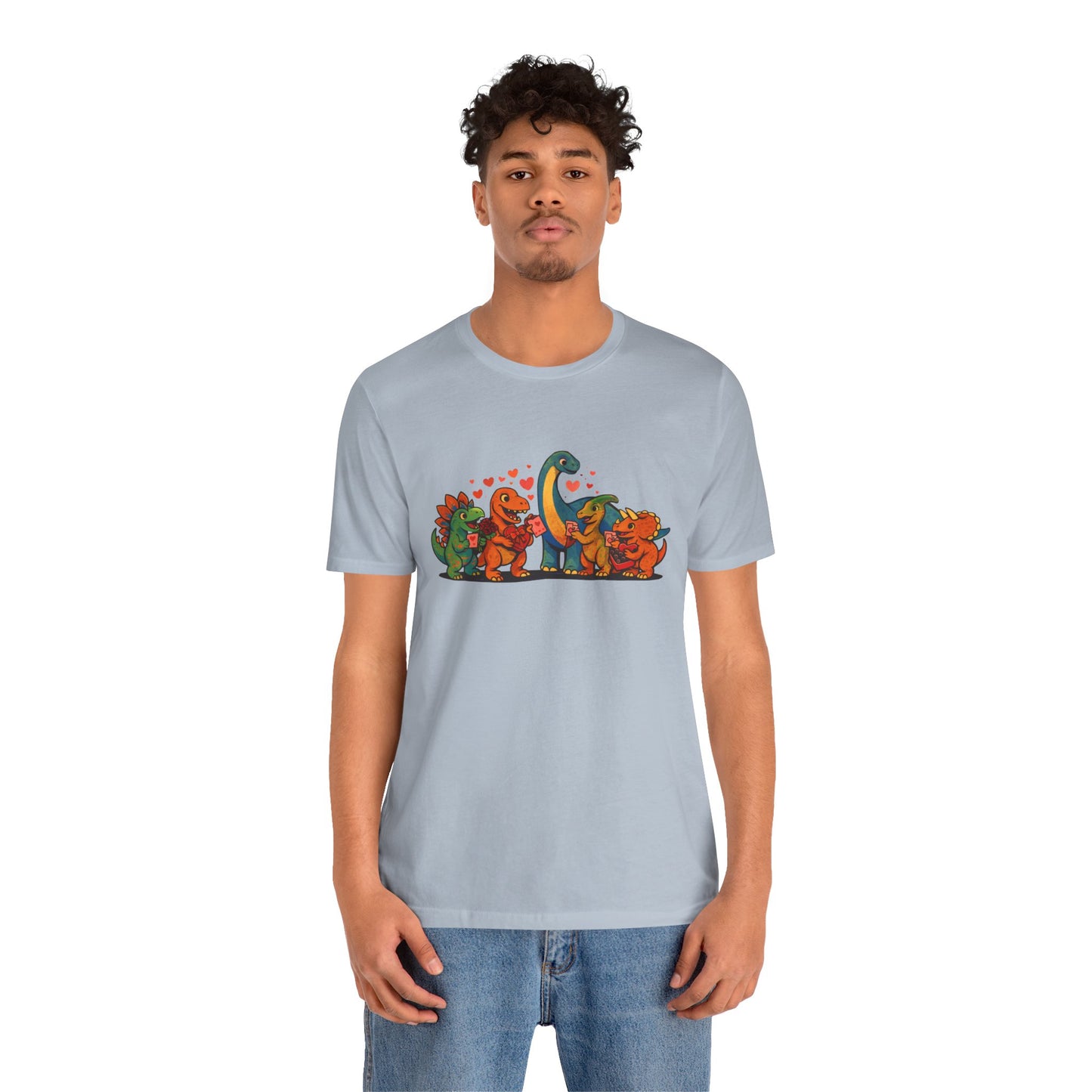 Dinosaur Valentines T-Shirt – Cute Dino Valentine’s Day Tee
