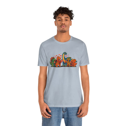 Dinosaur Valentines T-Shirt – Cute Dino Valentine’s Day Tee