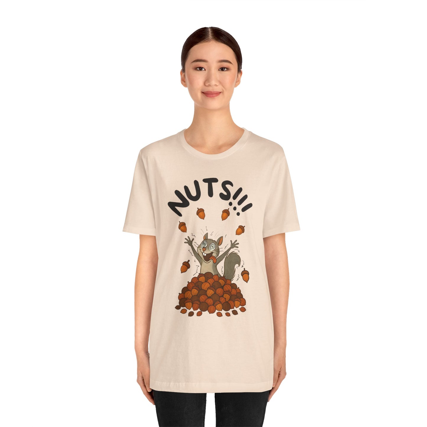 Crazy Squirrel Shirt – Funny Squirrel Nuts T-Shirt for Quirky Style